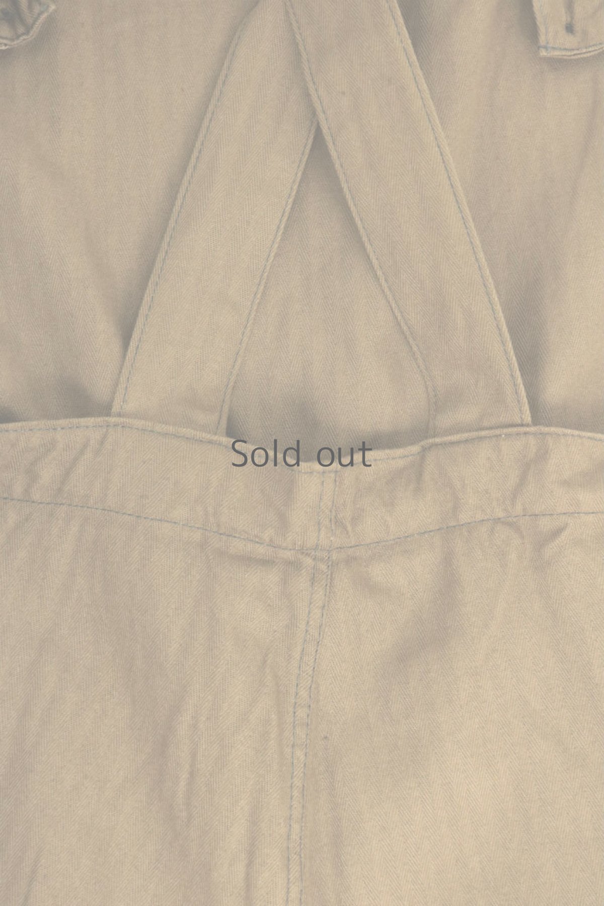 画像9: 【チェコ】ビンテージミリタリー　オーバーオール（ブラウン/未使用品） (9)