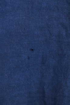 画像10: 【フランス】アンティークリネン×染　パッチワークワンピース（紺色） (10)