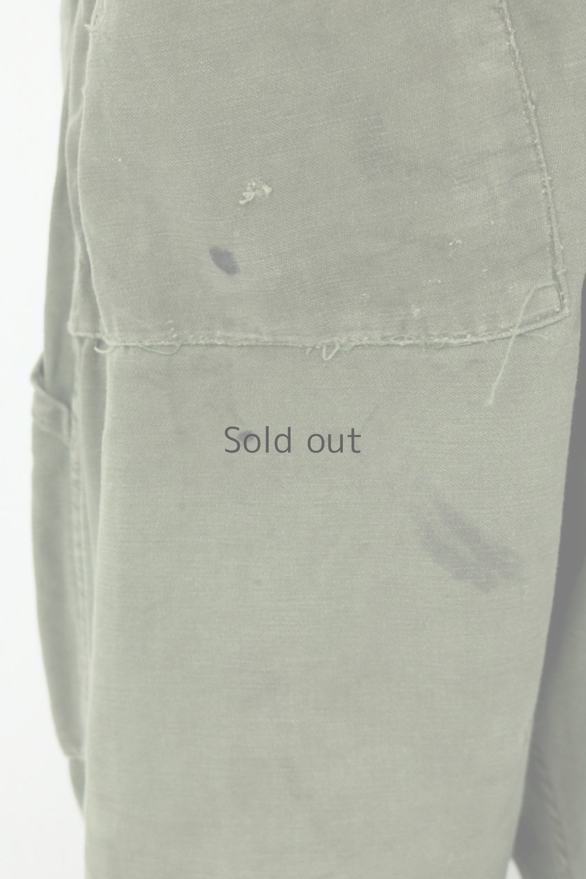 画像10: 【MITSUGU SASAKI】ビンテージ×リメイク　超ハイウエスト　ミリタリーパンツ(Ver.2) (10)