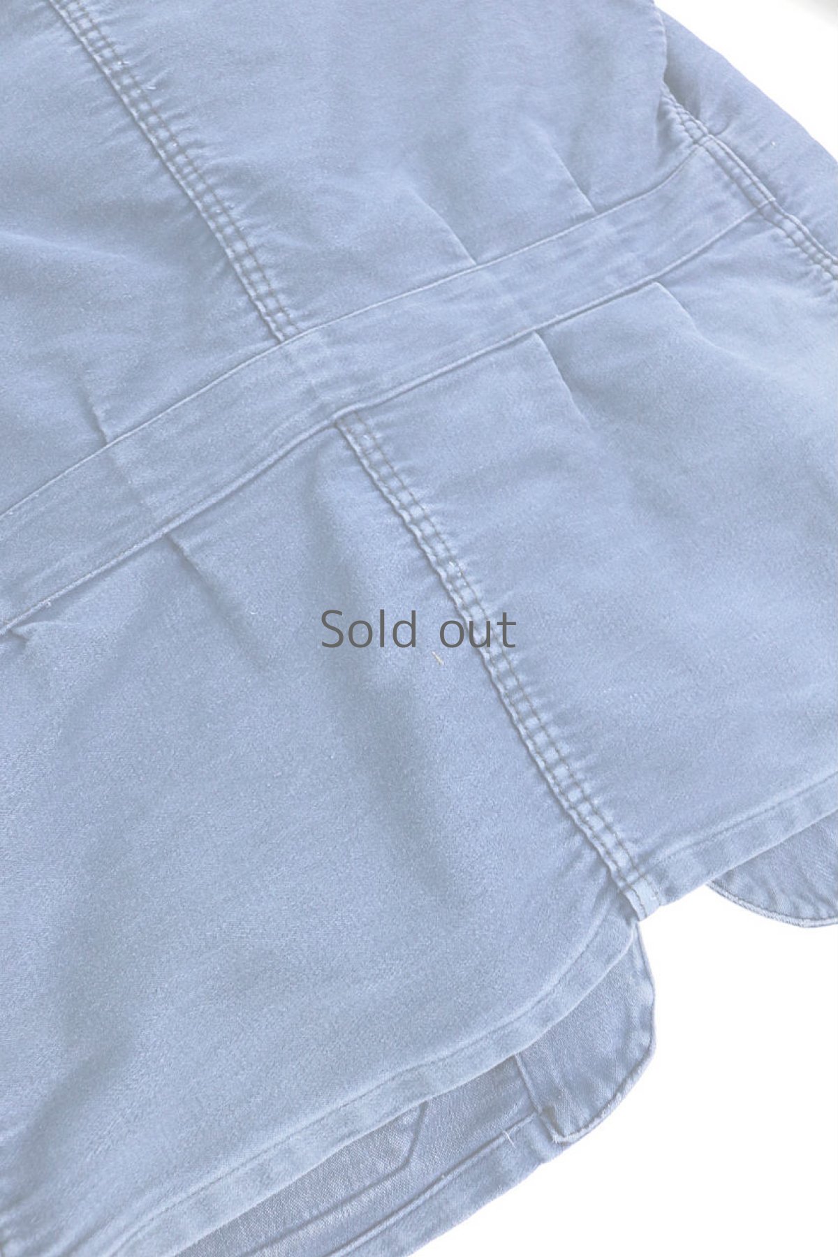 画像9: 【フランス】1950年代　モールスキンコットン　ワークジャケット（ノッチドラペル/Mont Kemmel） (9)