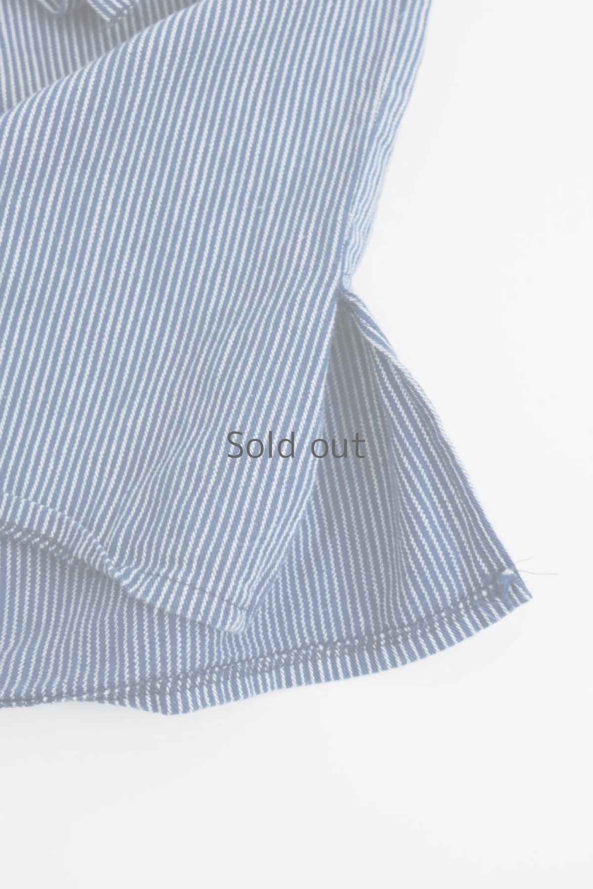 画像5: 【ドイツ】フィッシャーマン　プルオーバー シャツ（細かいストライプ） (5)