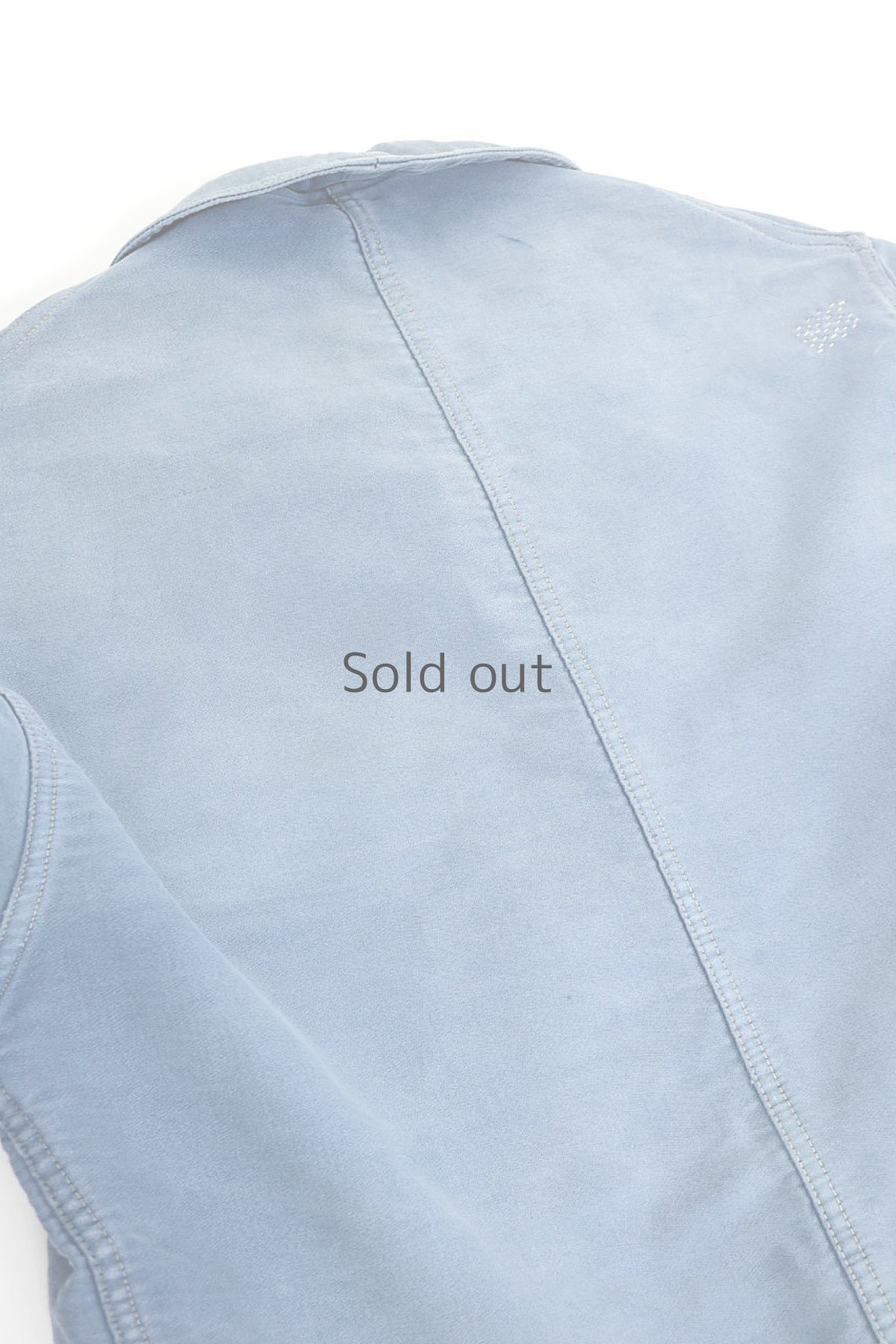 画像14: 【MITSUGU SASAKI】ビンテージリメイク　刺し子のモールスキンワークジャケット (14)