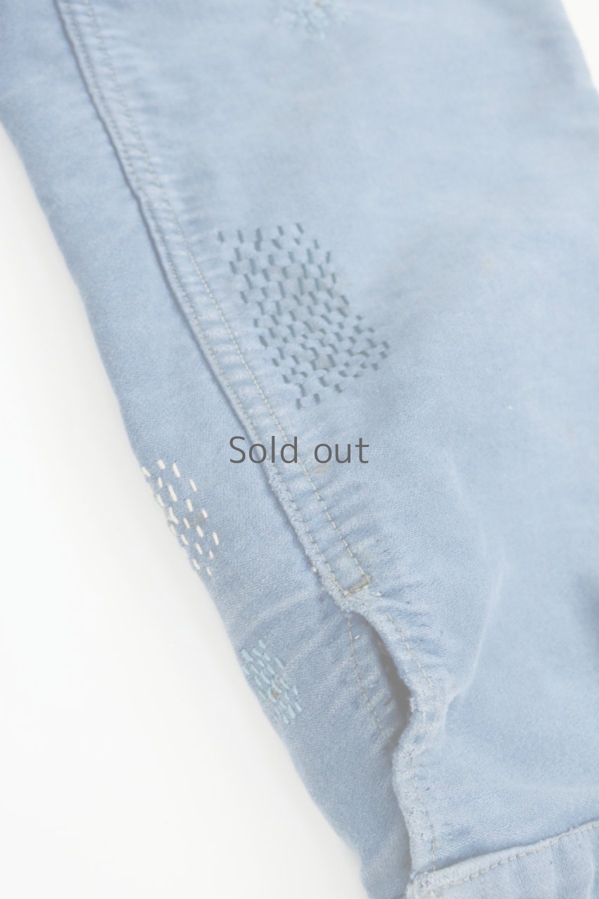 画像12: 【MITSUGU SASAKI】ビンテージリメイク　刺し子のモールスキンワークジャケット (12)