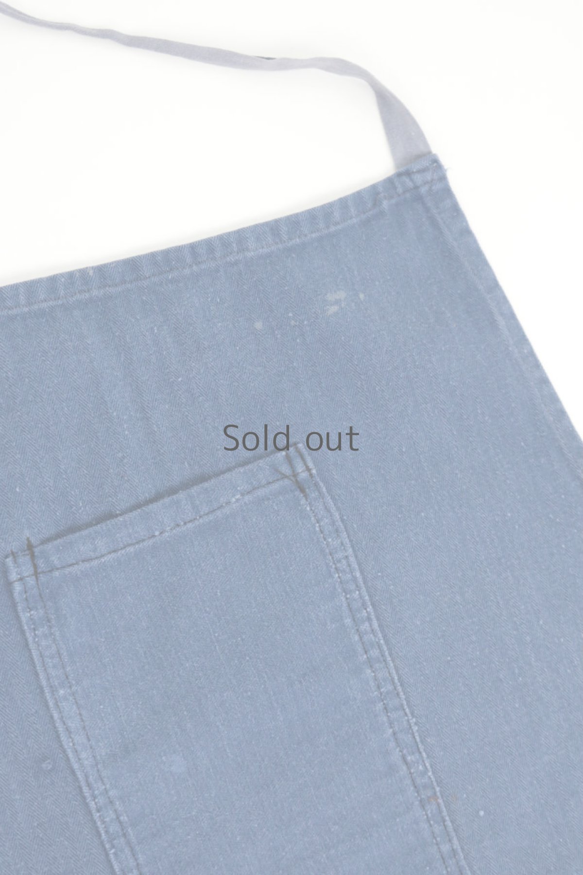 画像6: 【フランス】ビンテージ　リメイクされたショートエプロン (6)