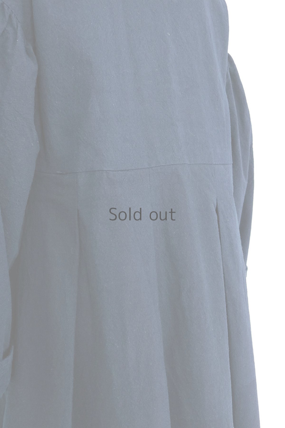 画像10: 【ササキチホ】アンティークリネン×染め　モンゴリアンオーバーワンピース（紺色） (10)