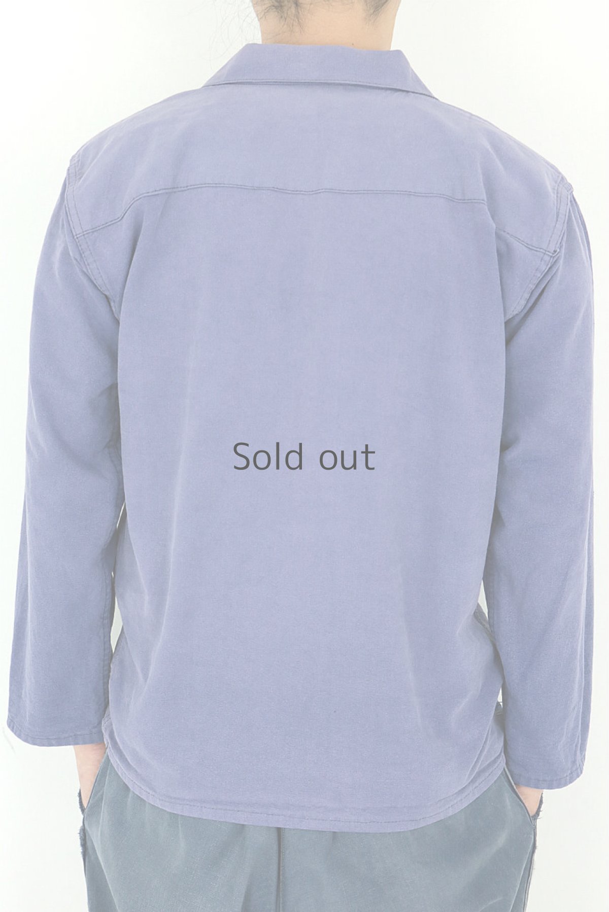 画像10: 【フランス】ビンテージ　セーラーワークシャツ（CORNWALL） (10)