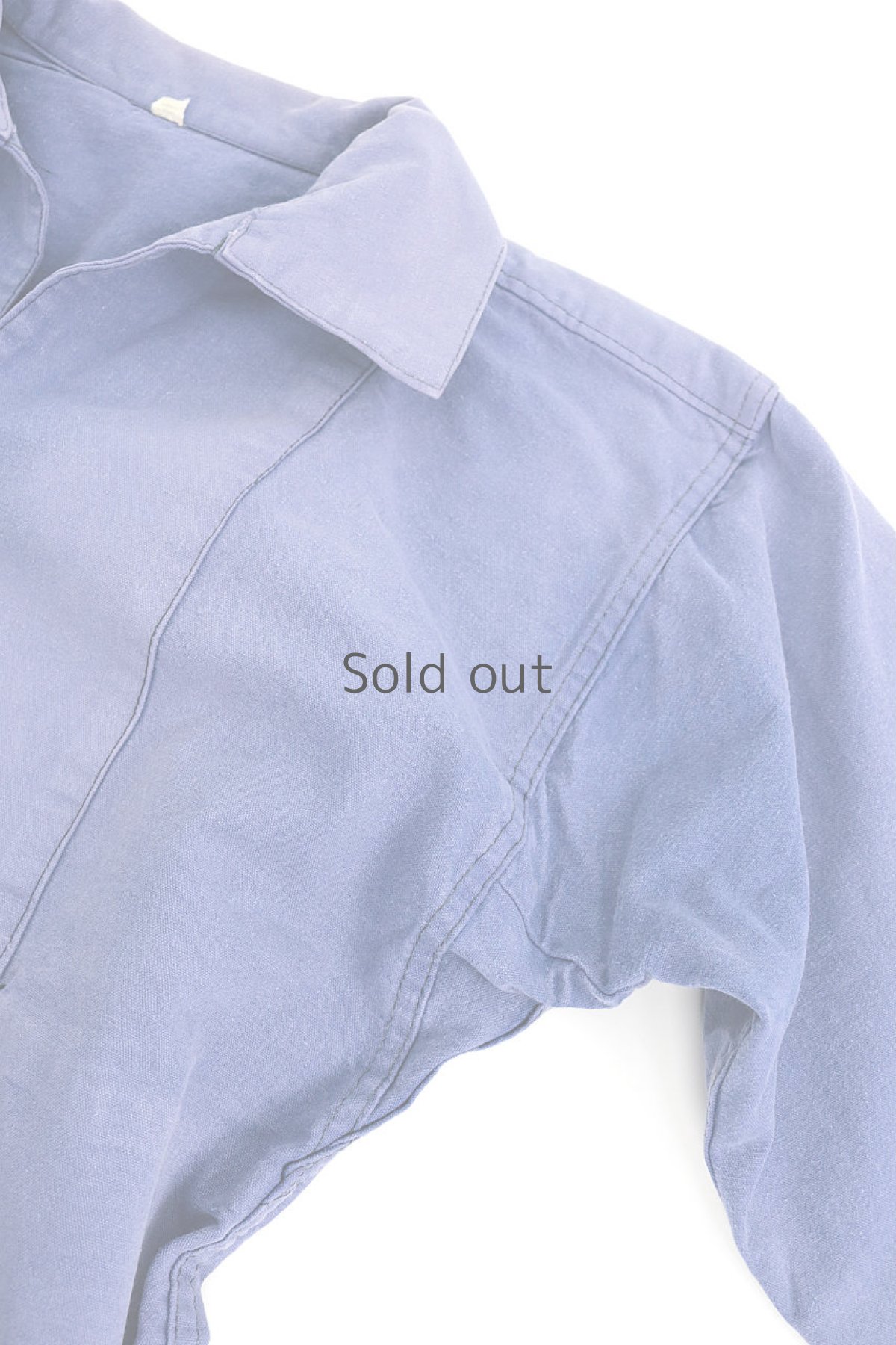 画像6: 【フランス】ビンテージ　セーラーワークシャツ（CORNWALL） (6)