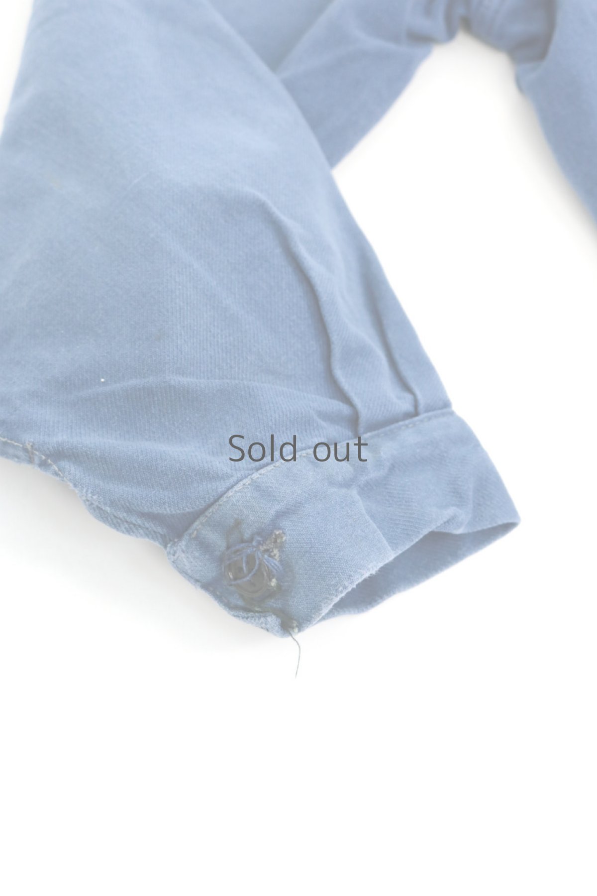 画像7: 【フランス】1960年代　ブルーコットン　ワークブルゾン (7)