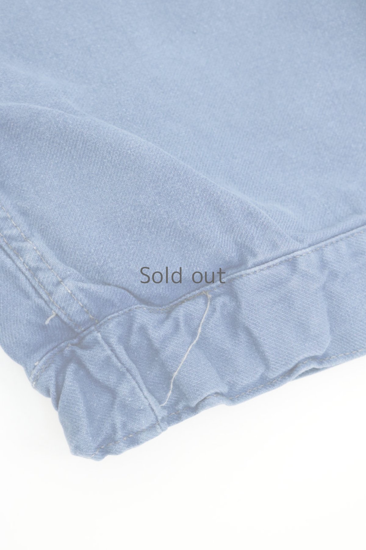 画像9: 【フランス】1960年代　ブルーコットン　ワークブルゾン (9)