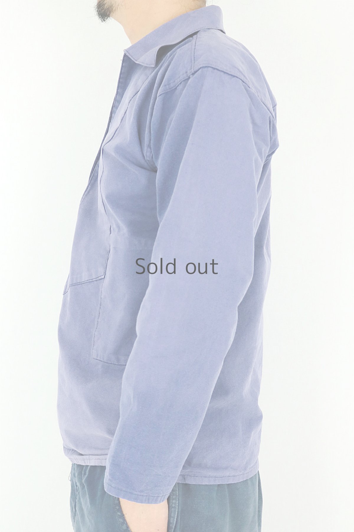 画像9: 【フランス】ビンテージ　セーラーワークシャツ（CORNWALL） (9)