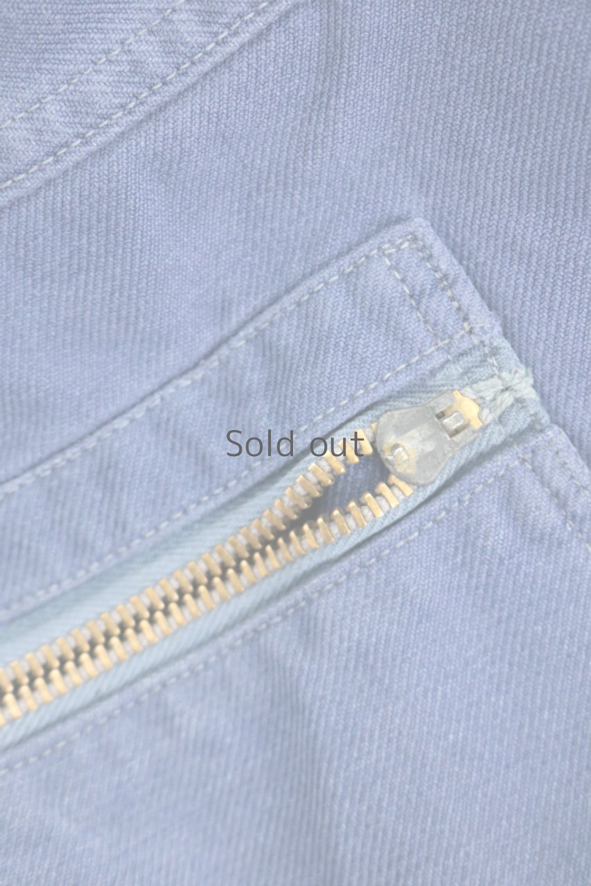 画像13: 【MITSUGU SASAKI】ビンテージリメイク　刺し子リペア　半分オーバーオール（サスペンダー付き） (13)