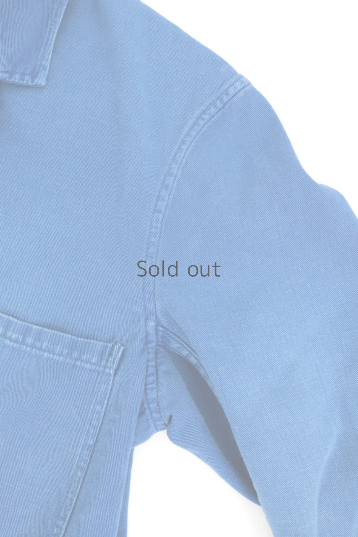 画像11: 【フランス】1960年代　ブルーコットン　ワークコート（VETRA） (11)