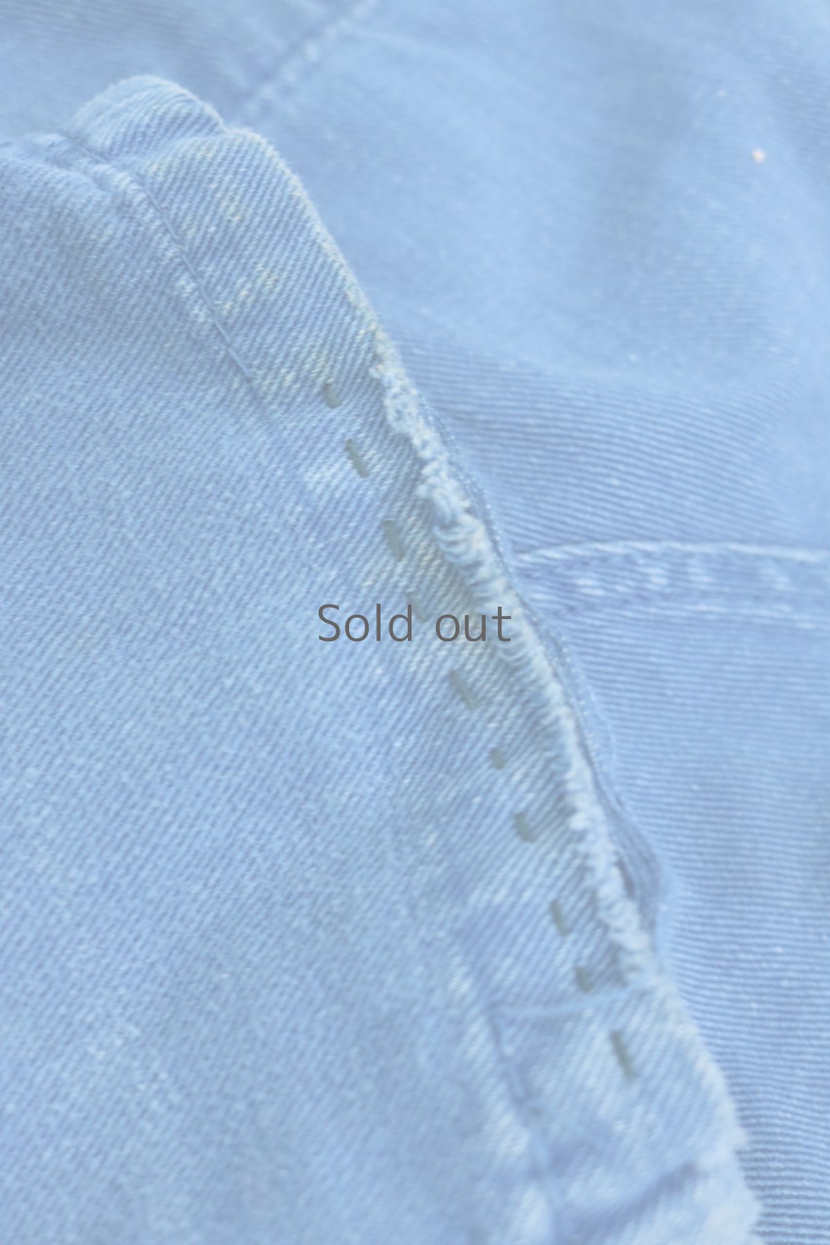 画像10: 【フランス】1960年代　ブルーコットン　ワークコート（VETRA） (10)