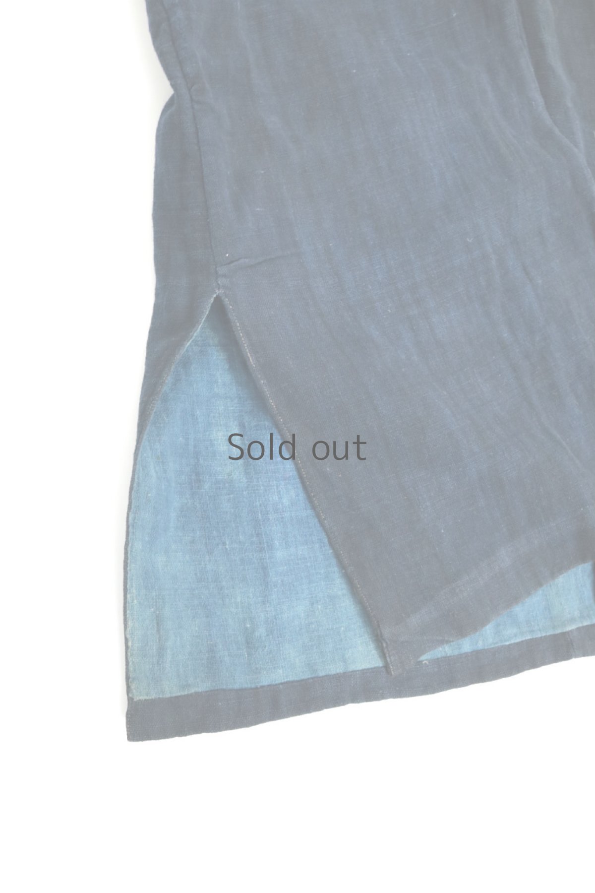 画像10: 【ベトナム】ビンテージ　インディゴコットン　羽織ジャケット（藍/白モン族） (10)