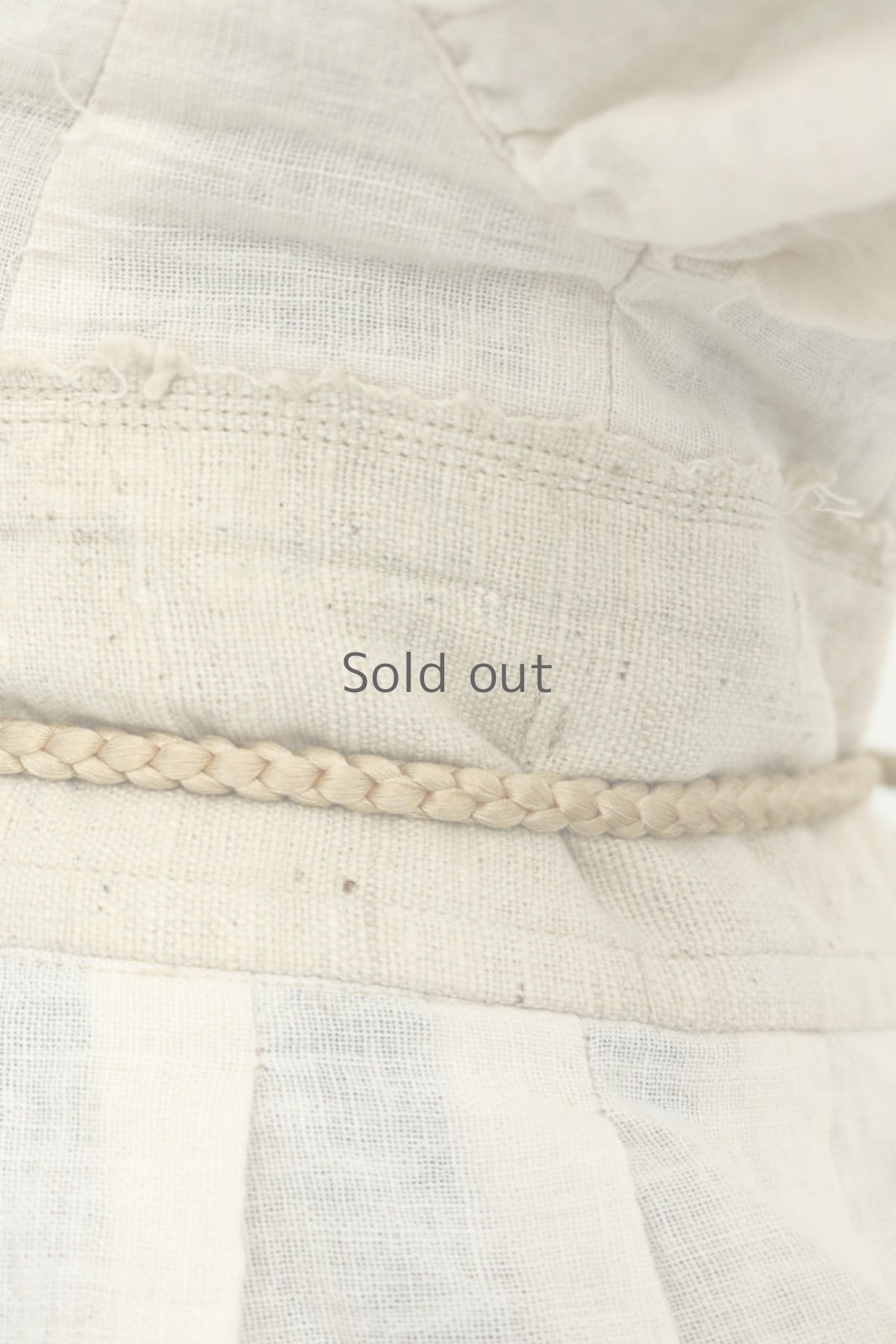 画像11: 【ササキチホ】古布　じゅばんブラウス（帯ひも） (11)