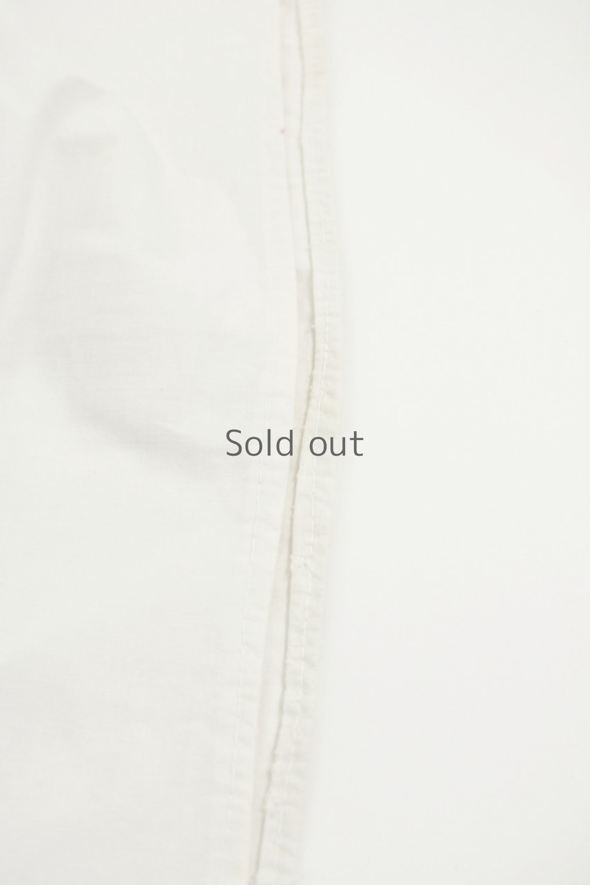 画像18: 【ウクライナ】ウクライナコットン刺繍スモックブラウス（ギャザー/赤とグレーのクロスステッチ） (18)