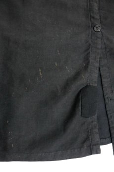 画像10: 【フランス】１９３０年代頃のブラックワークドレス(丸襟/小さめ) (10)