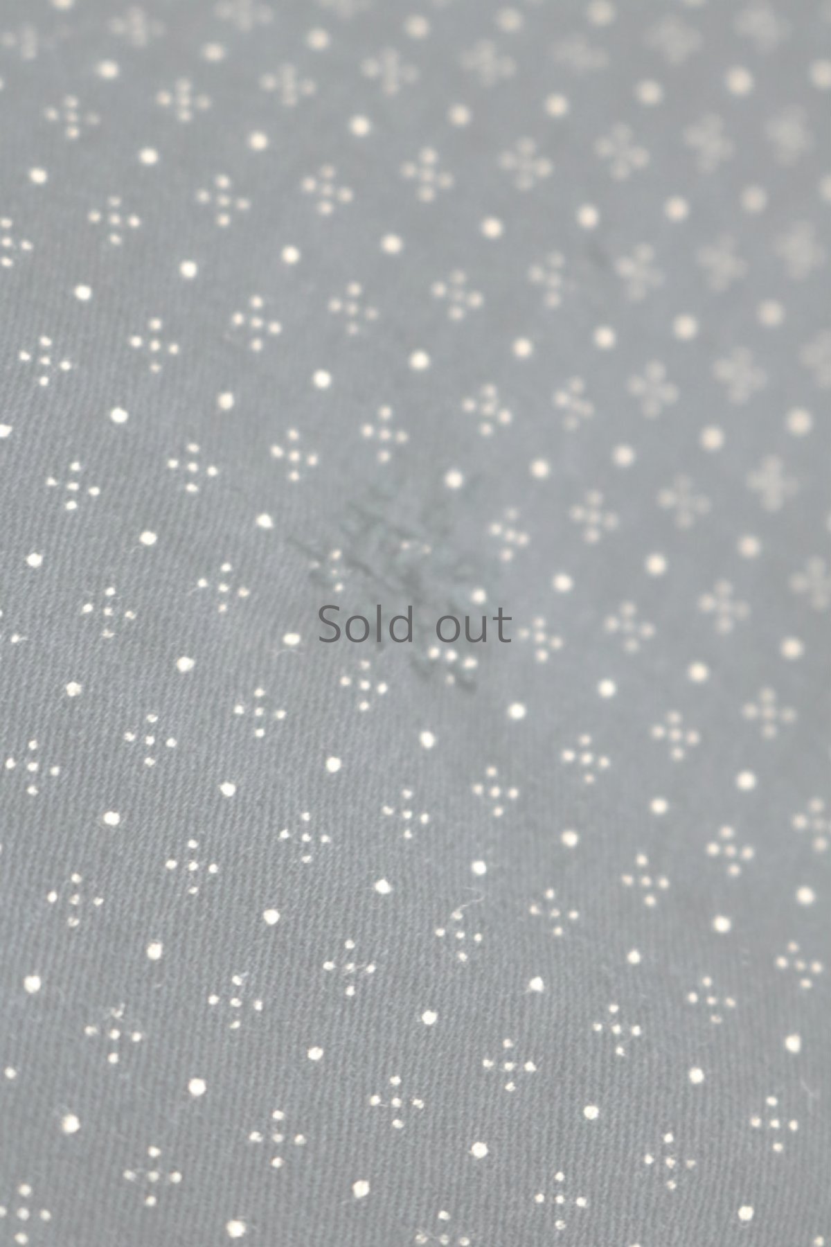 画像10: 【フランス】1950年代頃のブラックドット柄ワークドレス(黒/白/ドット柄/リペアあり) (10)