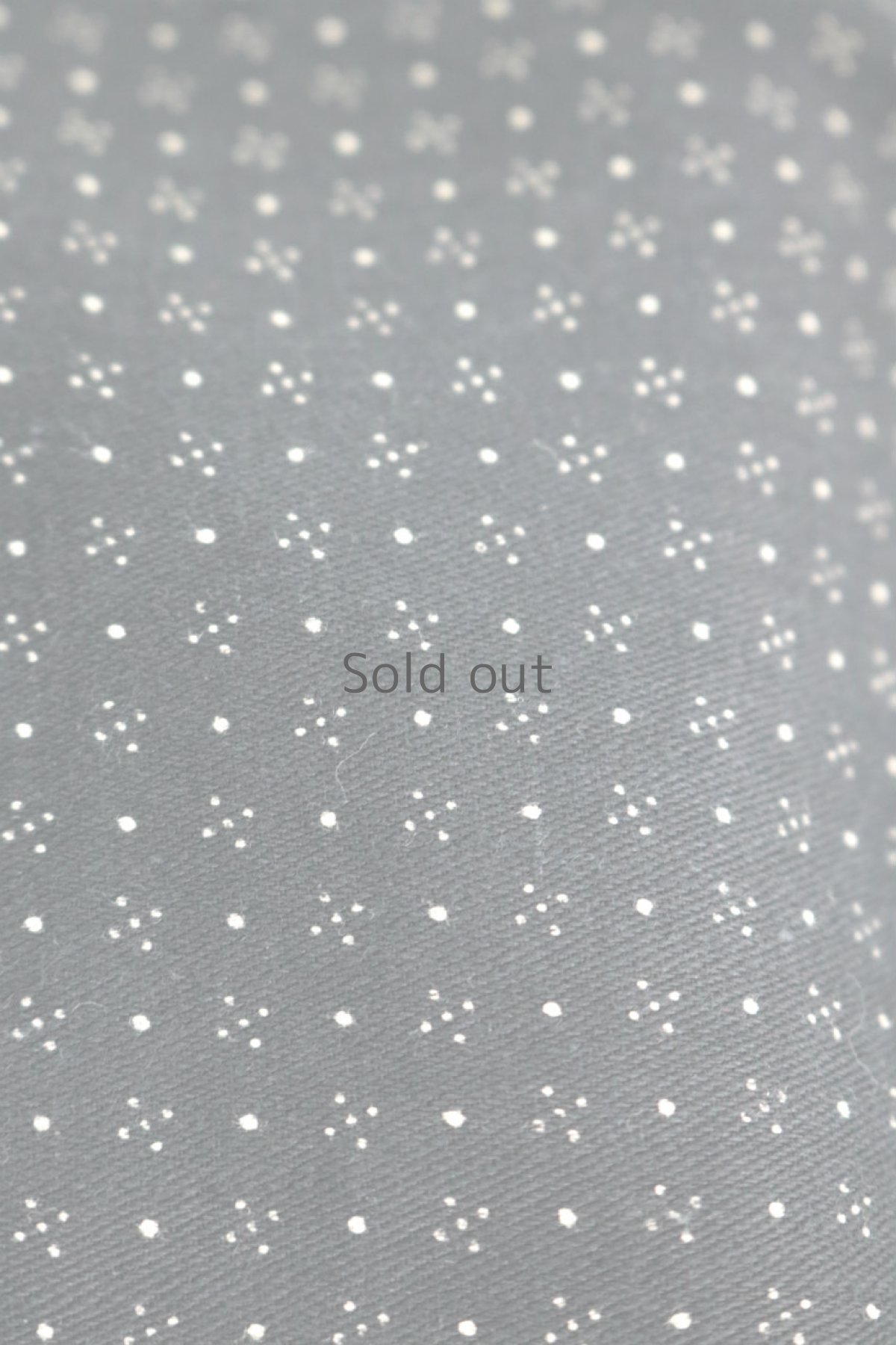 画像14: 【フランス】1950年代頃のブラックドット柄ワークドレス(黒/白/ドット柄/リペアあり) (14)