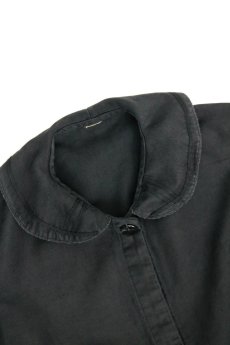 画像5: 【フランス】１９３０年代頃のブラックワークドレス(丸襟/小さめ) (5)