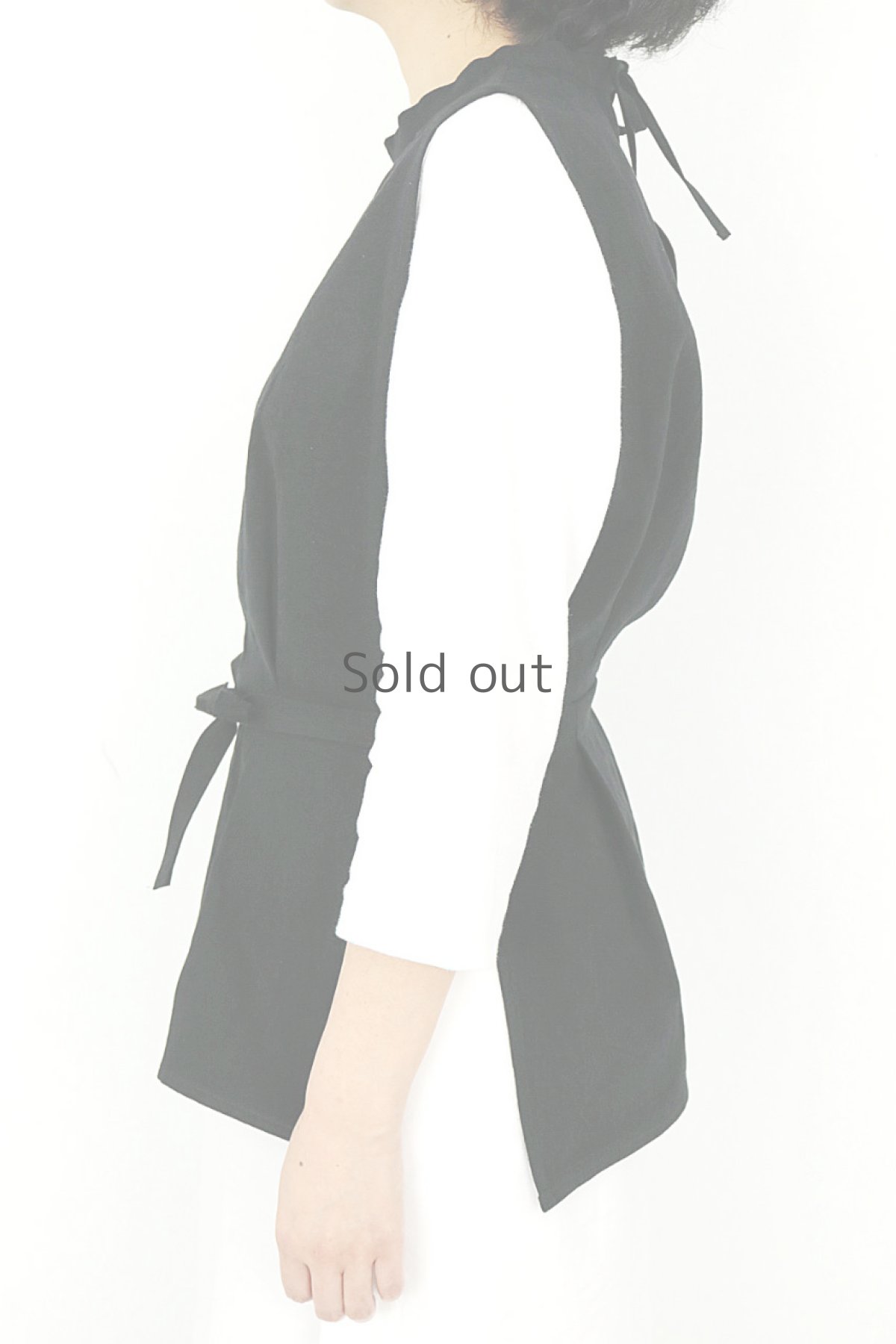 画像3: 【ササキチホ】インスピレーション　修道女のベスト（黒色染め） (3)