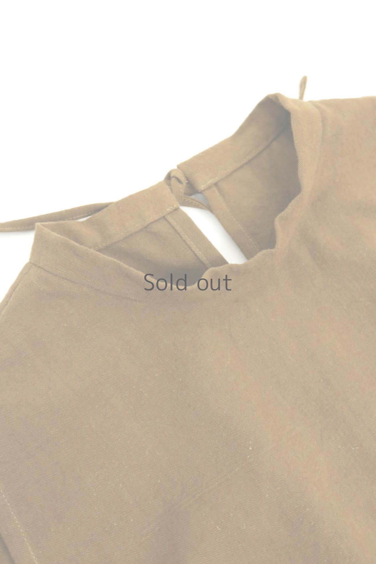 画像5: 【ササキチホ】インスピレーション　修道女のベスト（茶色染め） (5)