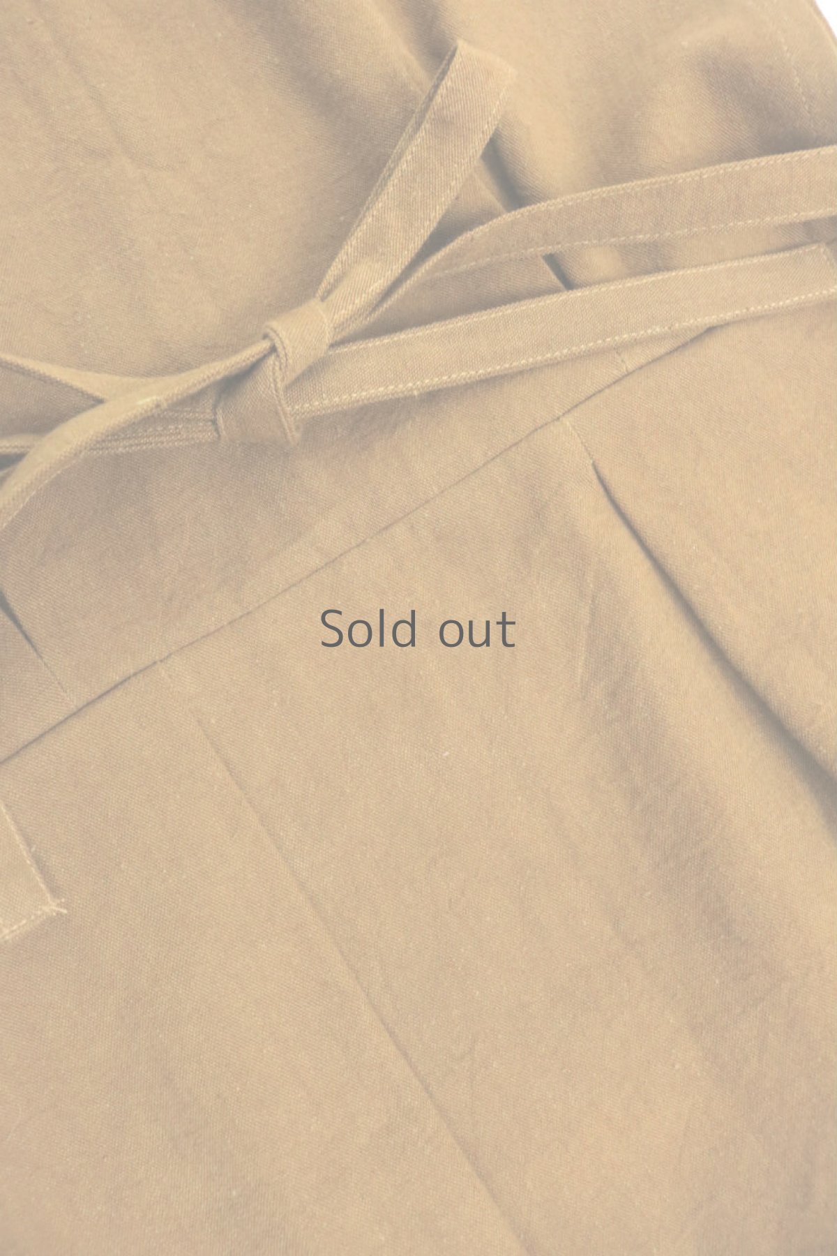 画像8: 【ササキチホ】インスピレーション　修道女のベスト（茶色染め） (8)