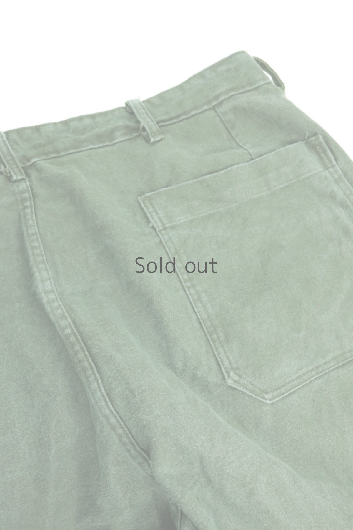 画像8: 【スウェーデン】ビンテージ ミリタリー　ワークパンツ（グリーン） (8)