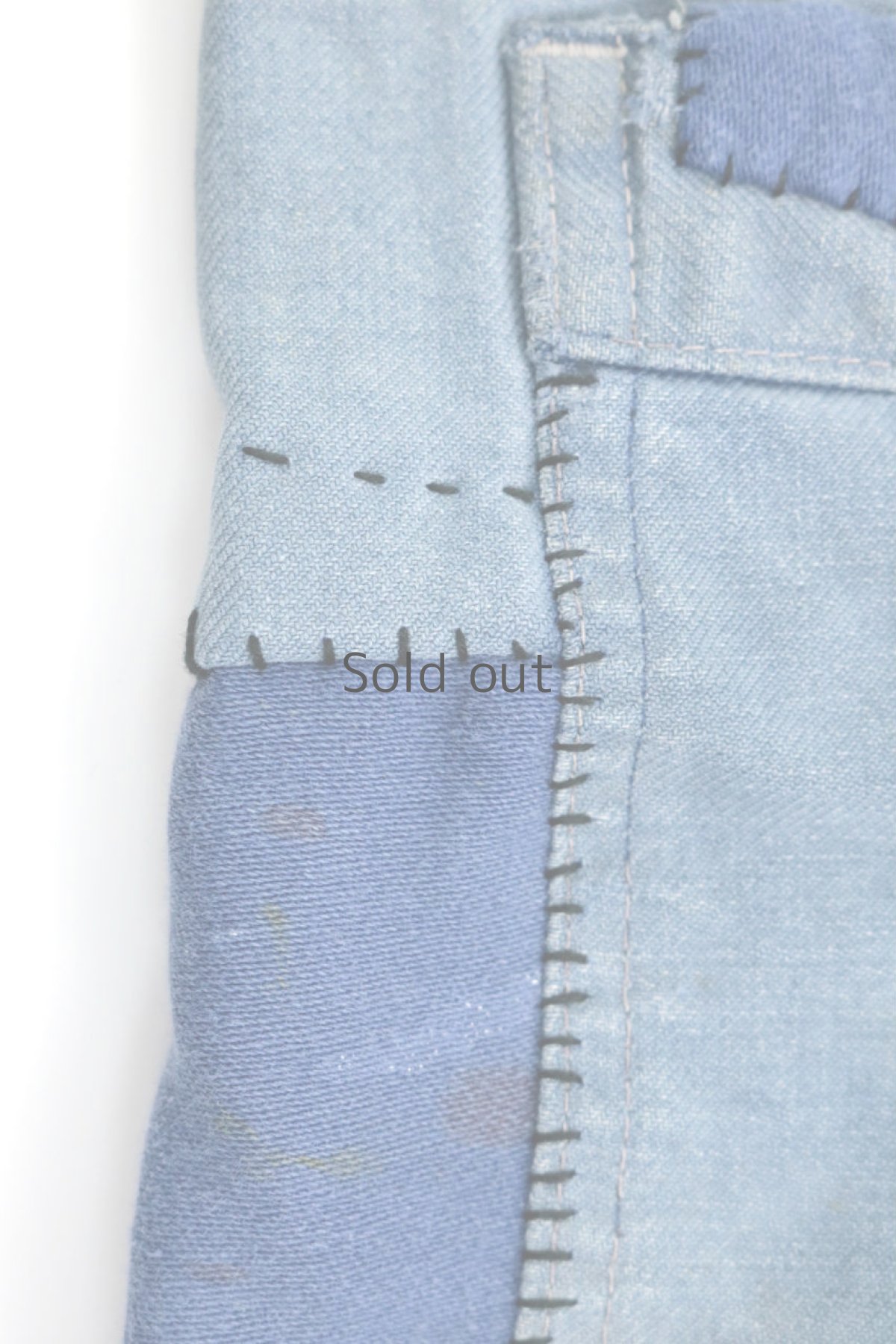 画像7: 【MITSUGU SASAKI】ビンテージリメイク　パッチワーク　ワークジャケット（リペア） (7)