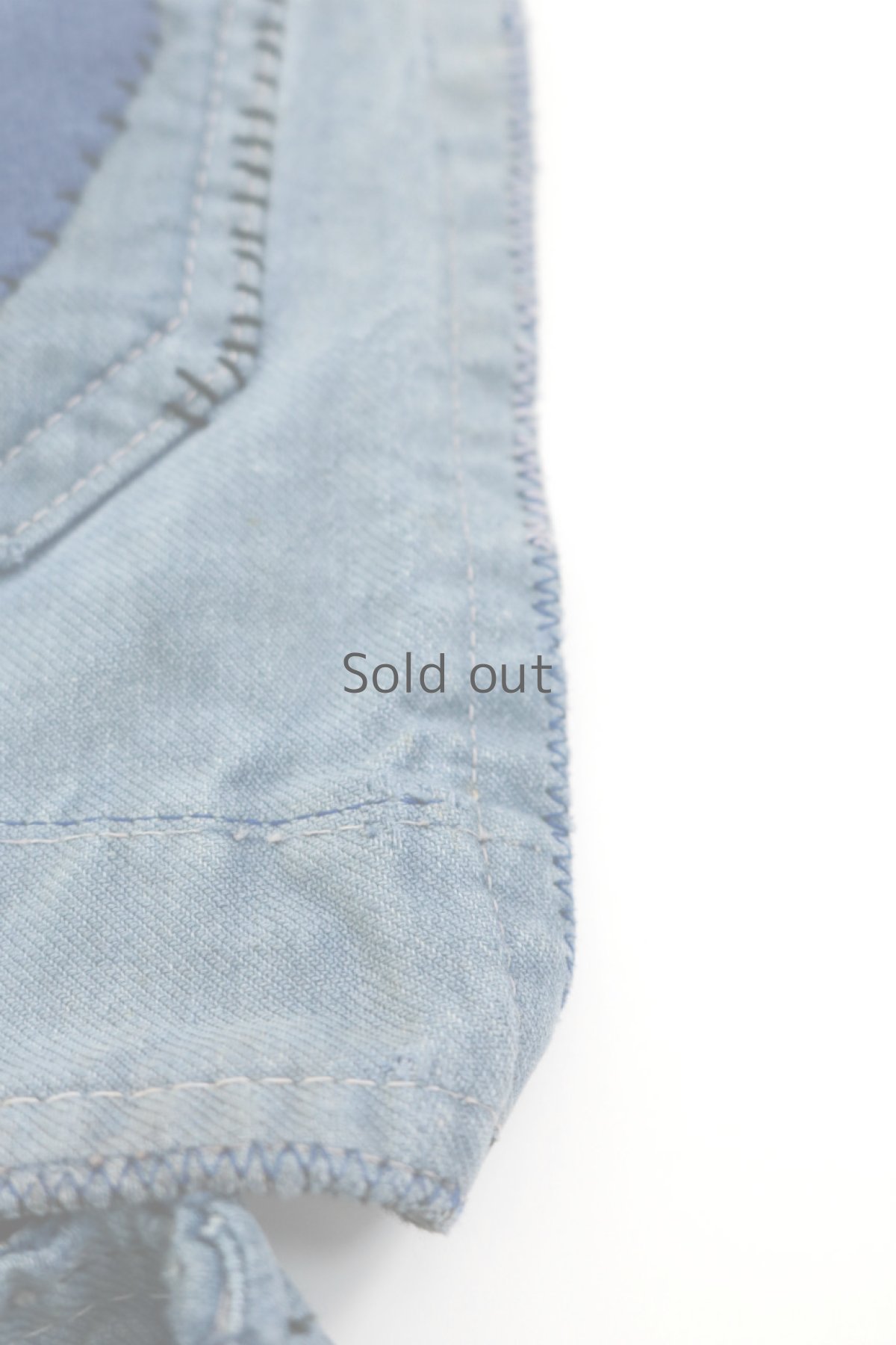 画像10: 【MITSUGU SASAKI】ビンテージリメイク　パッチワーク　ワークジャケット（リペア） (10)