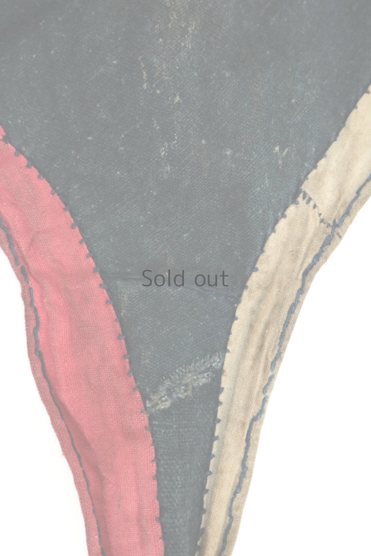 画像13: 【ベトナム】ビンテージ　インディゴコットン大きめショルダーバッグ（アオザイ族） (13)