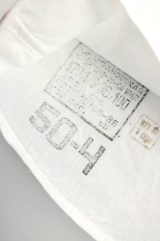 画像11: 【旧ソビエト】ビンテージミリタリー　ホワイトシャツ（未使用品） (11)