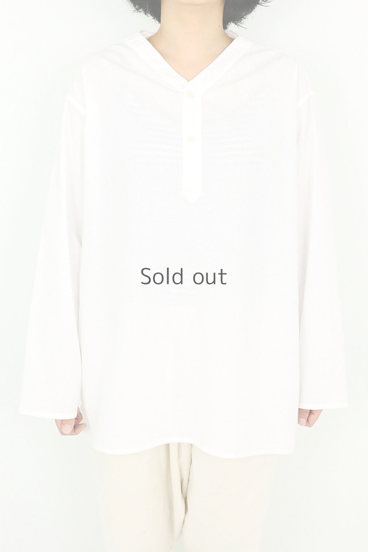 画像2: 【旧ソビエト】ビンテージミリタリー　ホワイトシャツ（未使用品） (2)