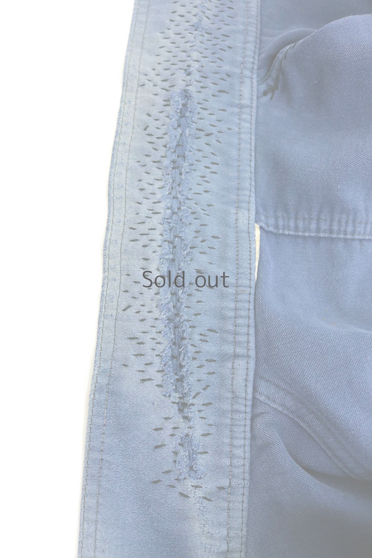 画像11: 【フランス】1960年代　ブルーモールスキンコットン　ワークジャケット（ハンドリペア） (11)