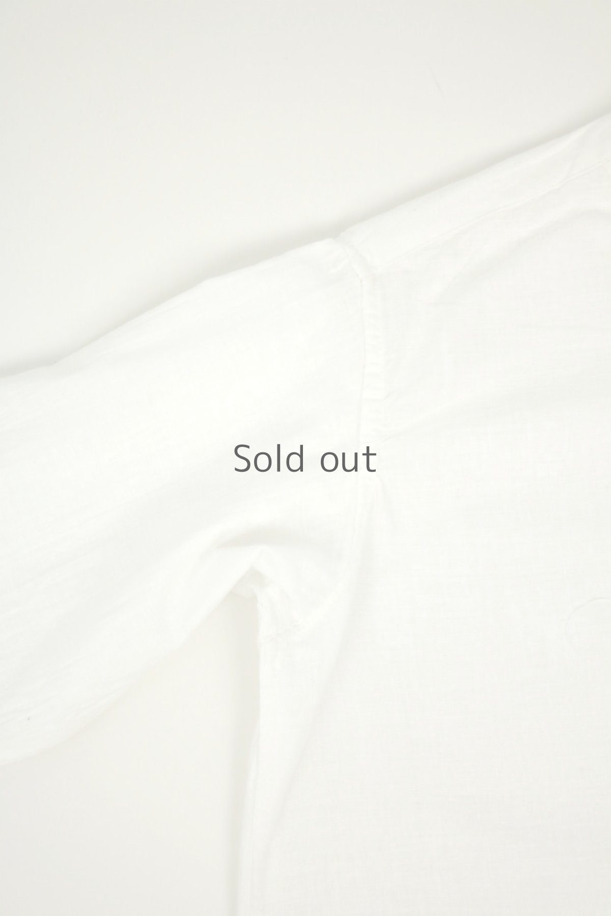 画像8: 【旧ソビエト】ビンテージミリタリー　ホワイトシャツ（シミあり） (8)