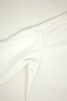 画像8: 【旧ソビエト】ビンテージミリタリー　ホワイトシャツ（シミあり） (8)