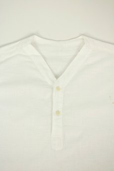 画像6: 【旧ソビエト】ビンテージミリタリー　ホワイトシャツ（シミあり） (6)