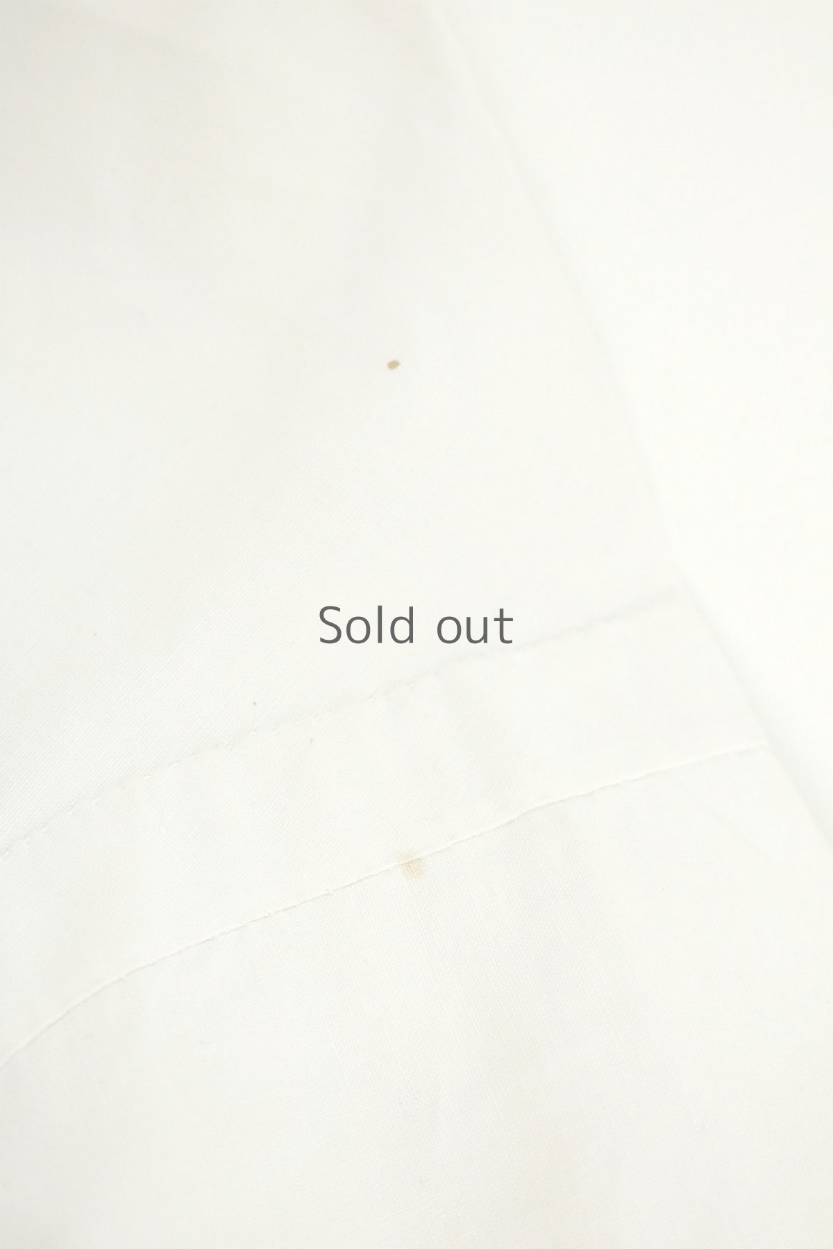 画像13: 【フランス】アンティークコットン　クラシック　七分袖ホワイトブラウス(フリル襟) (13)