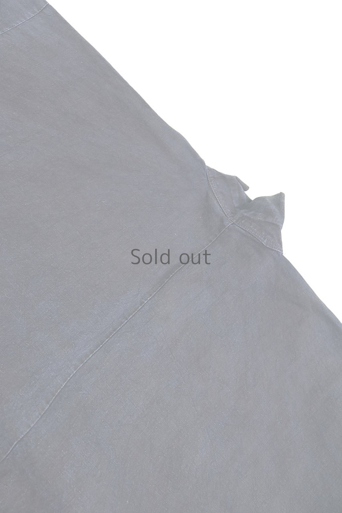 画像14: 【中国】ビンテージ　インディゴリネンの羽織（ミャオ族） (14)