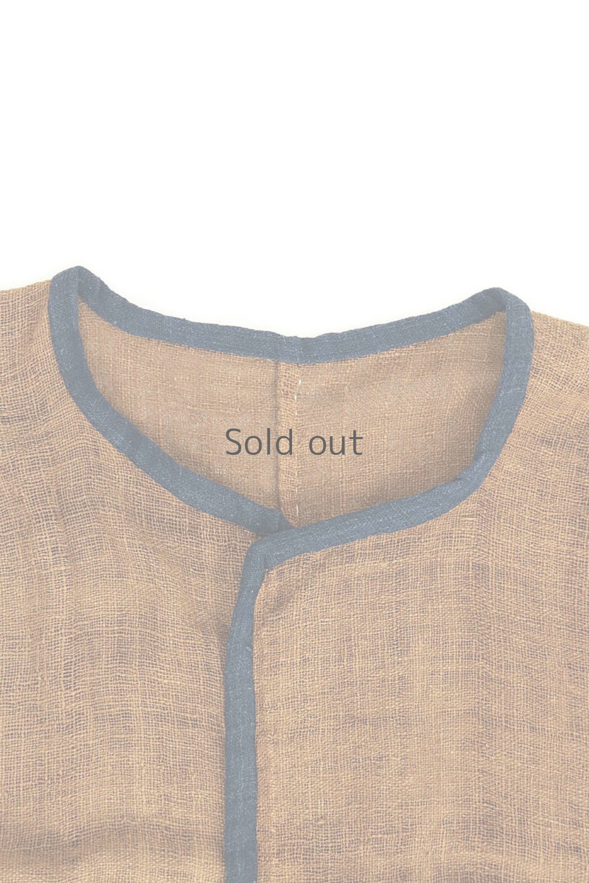 画像5: 【ベトナム】ビンテージ　手織り綿　シャーマンジャケット（白タイ族） (5)