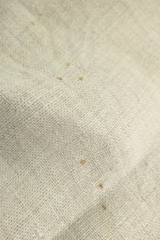 画像8: 【ベトナム】ビンテージ 手織り麻の白スカーフ（モン族） (8)