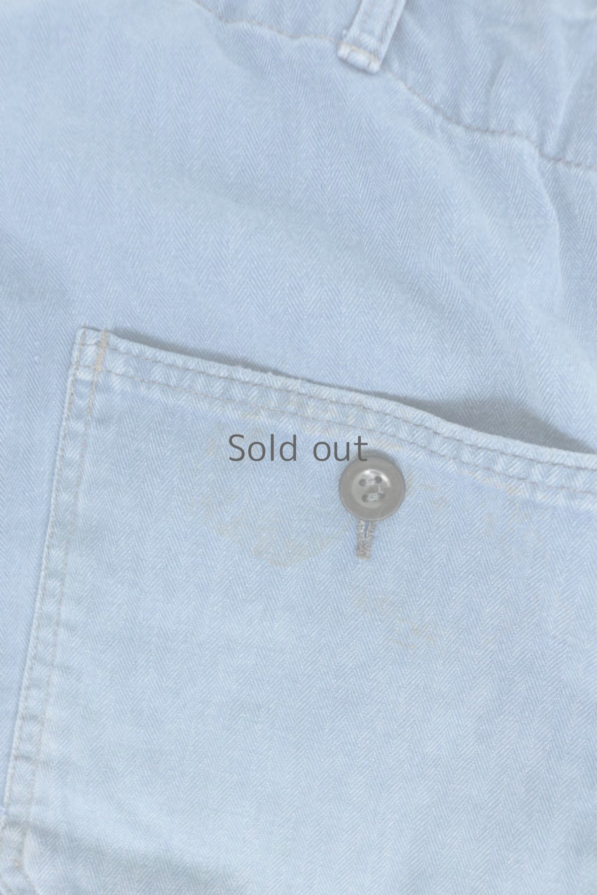 画像13: 【MITSUGU SASAKI】ビンテージ×リメイク　パッチワーク　ワークパンツ(ウエストひも） (13)