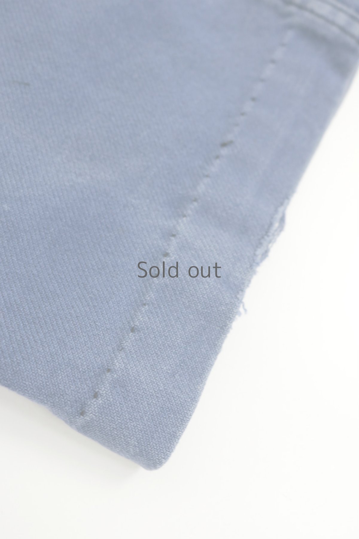 画像10: 【フランス】1960年代頃のブルーコットンワークパンツ (10)