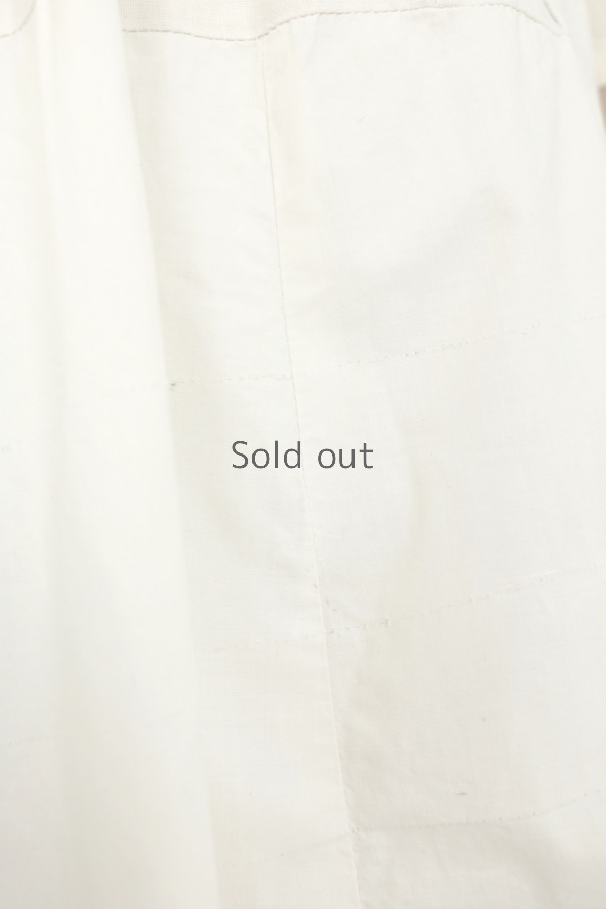 画像9: 【フランス】アンティークコットン 　レースエプロン（小さな穴あり） (9)