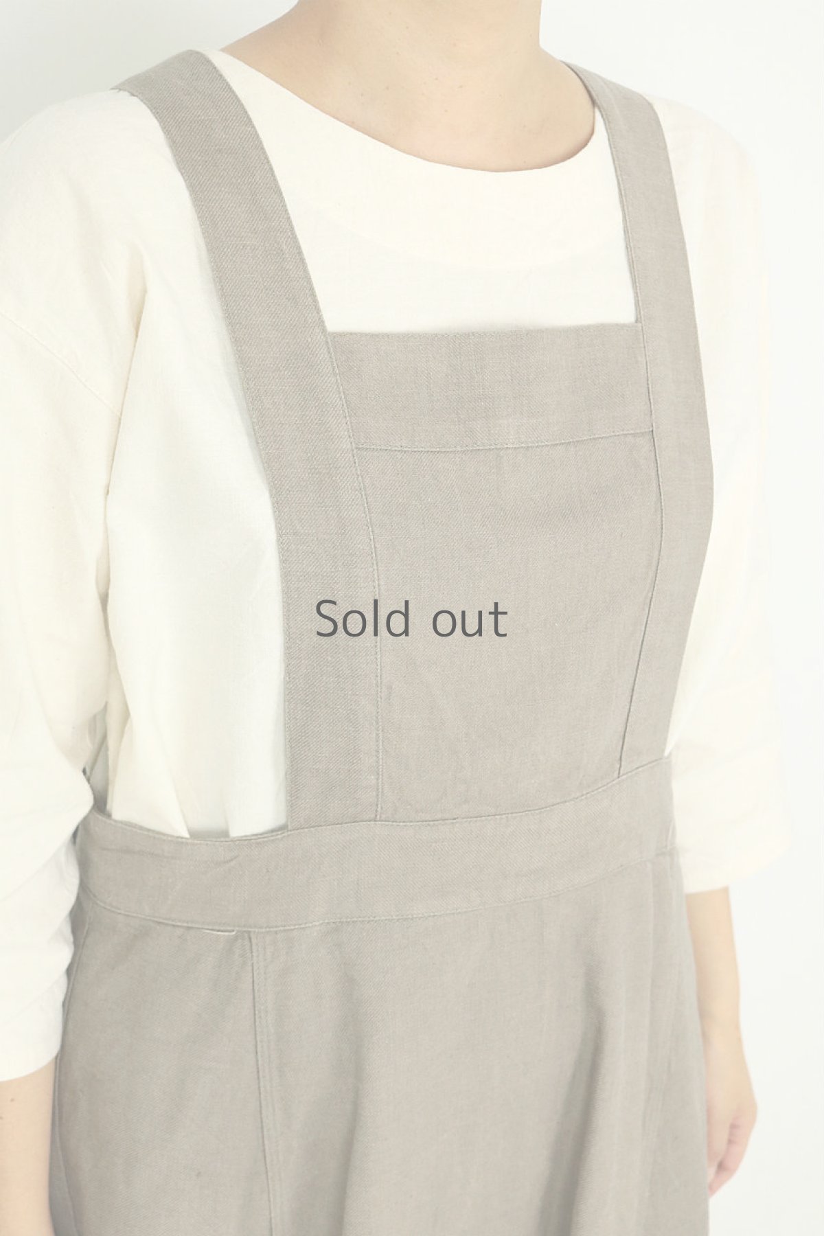 画像5: 【スウェーデン】ビンテージ  ミリタリーワークエプロン (5)