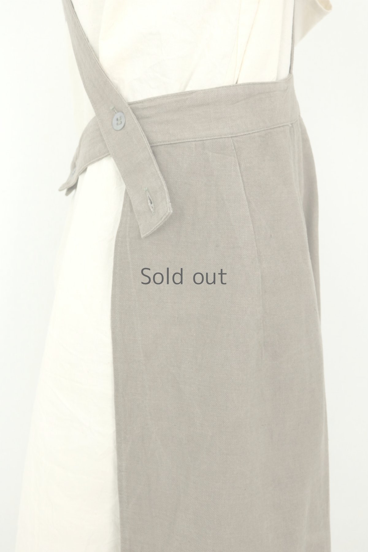 画像8: 【スウェーデン】ビンテージ  ミリタリーワークエプロン (8)