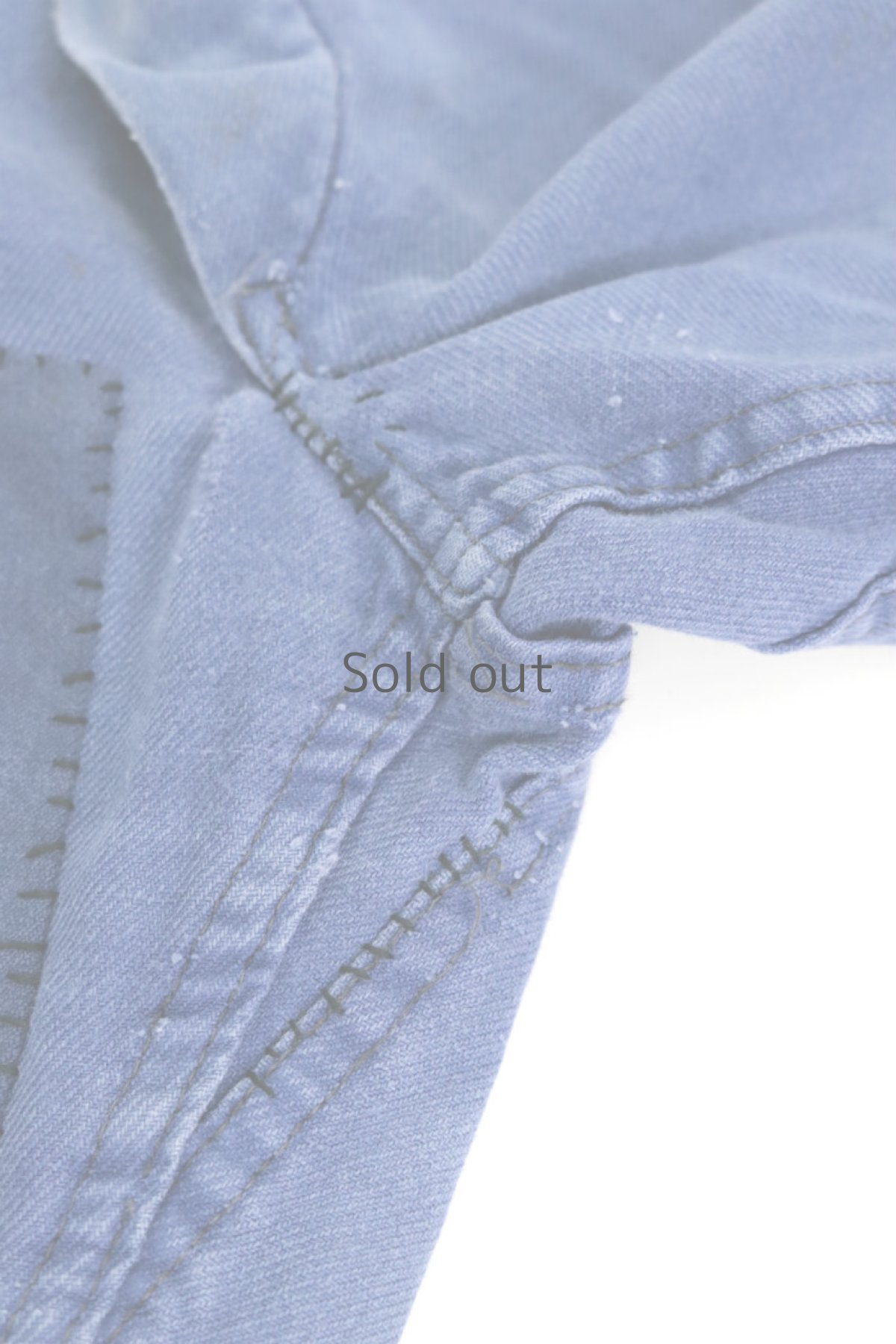 画像12: 【MITSUGU SASAKI】ビンテージ×リメイク　パッチワーク　ワークパンツ(perroquet） (12)