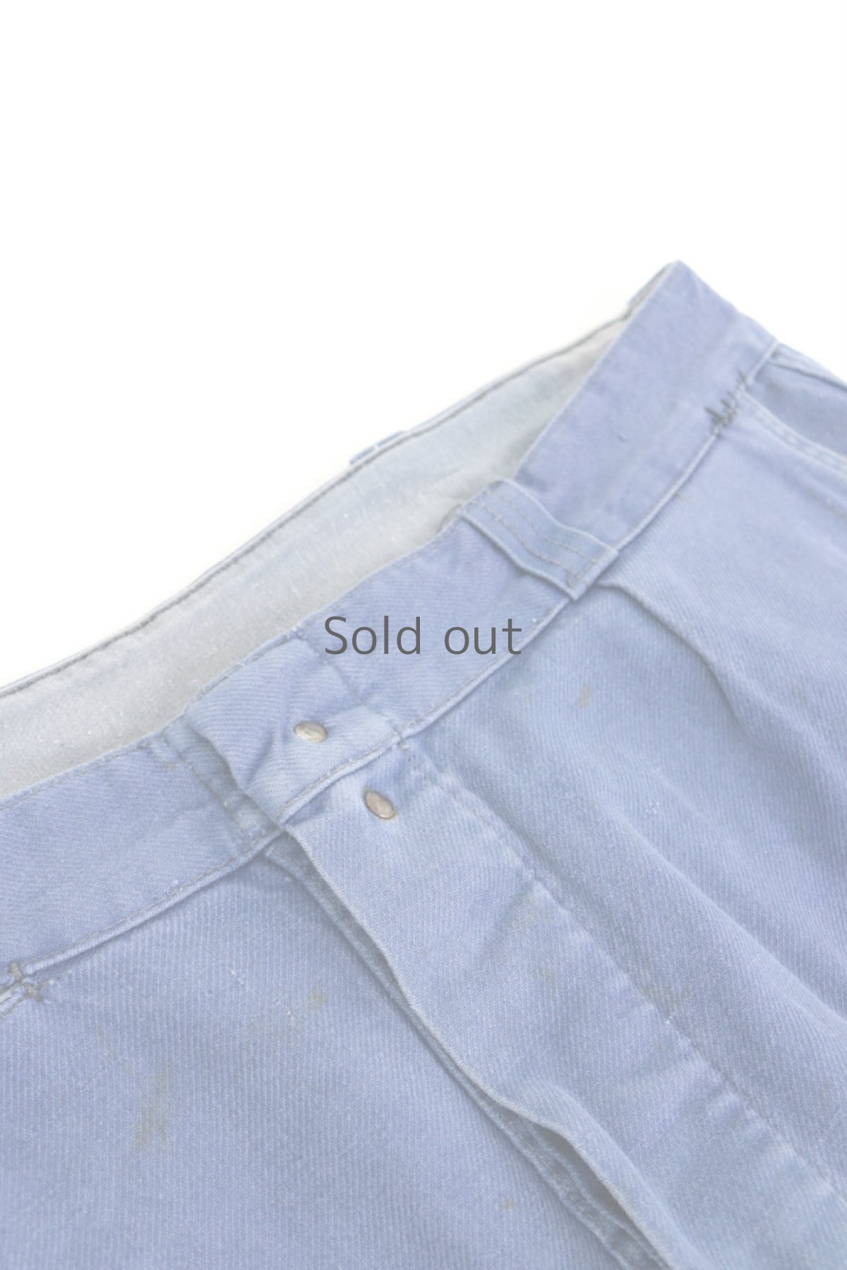 画像6: 【MITSUGU SASAKI】ビンテージ×リメイク　パッチワーク　ワークパンツ(perroquet） (6)