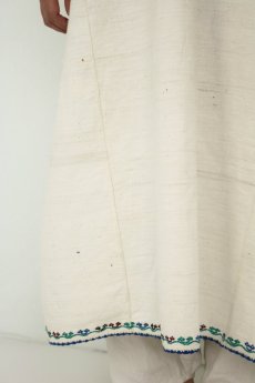 画像6: 【ブルガリア】アンティークコットンリネン　刺繍　半袖ワンピース (6)