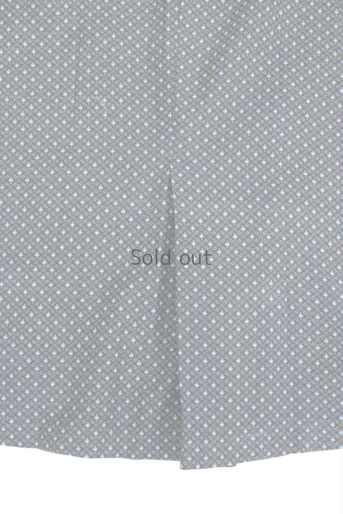 画像12: 【フランス】1950年代頃のブラックワークコート（青の小花柄） (12)